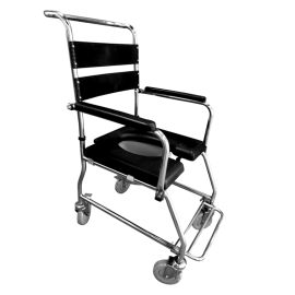 Silla sanitaria en acero inoxidable