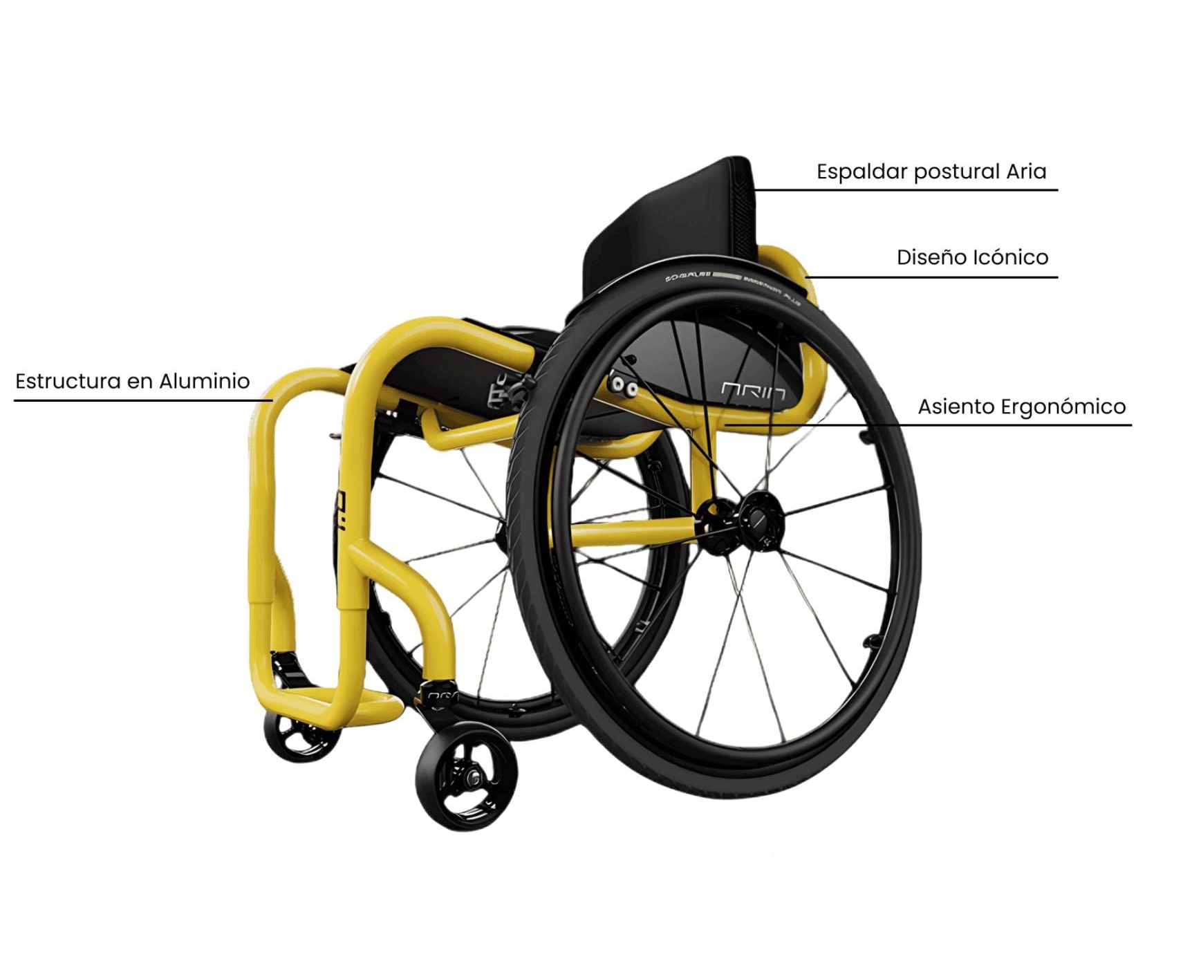 Sillas de Ruedas Activa - Ultraligera - Aria 1.0